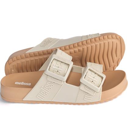 Imagem de Sandália Melissa Cozy Slide M-Lover Original 35849 Cor:MarromTamanho:35
