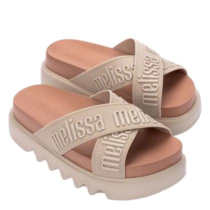 Imagem de Sandália Melissa Cross M Lover Platform Bege