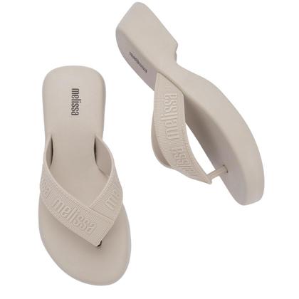 Imagem de Sandália Melissa Flatform M-Lover Feminina Bege Claro