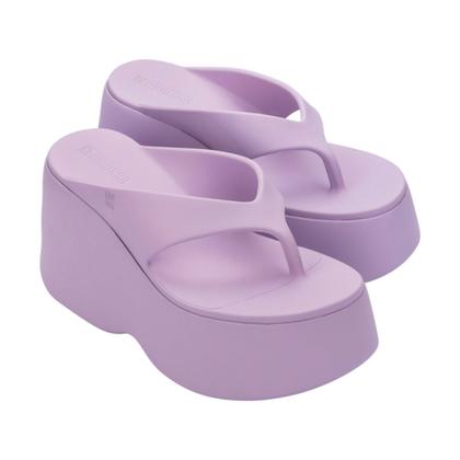Imagem de Sandália Melissa Free Thong Wedge Lilás