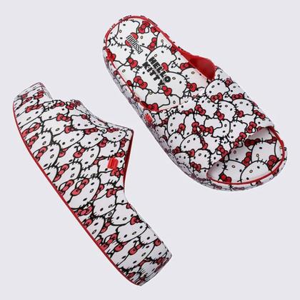 Imagem de Sandália Mini Melissa Free Platform Hello Kitty Branco Inf