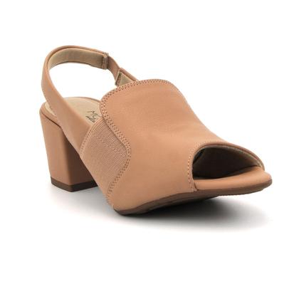 Imagem de Sandalia Modare 7109.473 Tamanco Mule Salto Grosso Médio Feminino