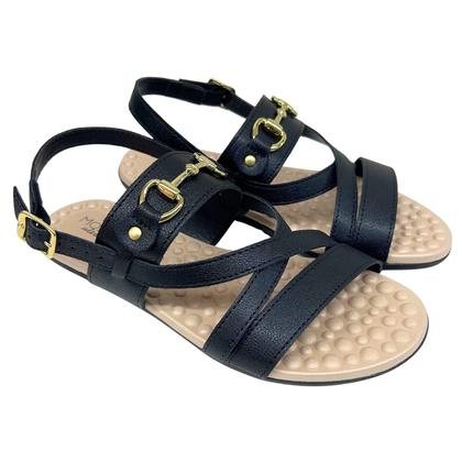 Imagem de Sandália Modare 7163132 Flat Rasteira Fivela Massageadora