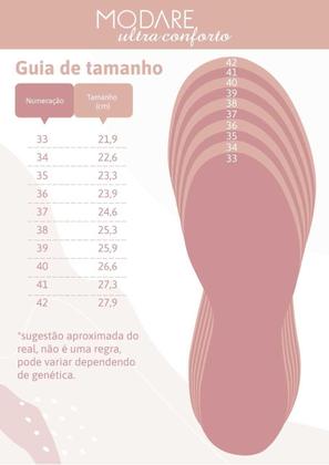 Imagem de Sandália Modare Com Ziper Feminino 7198.103