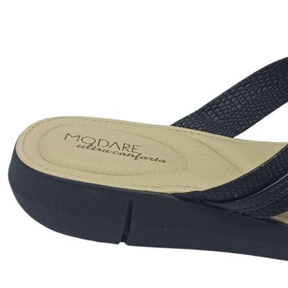 Imagem de Sandália Modare Feminina Casual com Enfeite Dourado