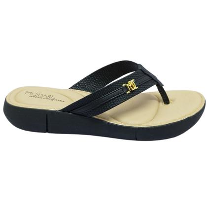 Imagem de Sandália Modare Feminina Casual com Enfeite Dourado