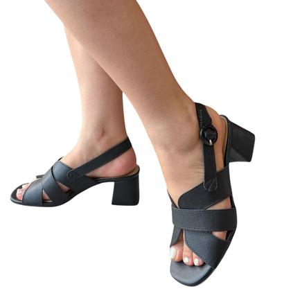 Imagem de Sandália Modare Feminina Salto Medio Bloco Modare 7172.125