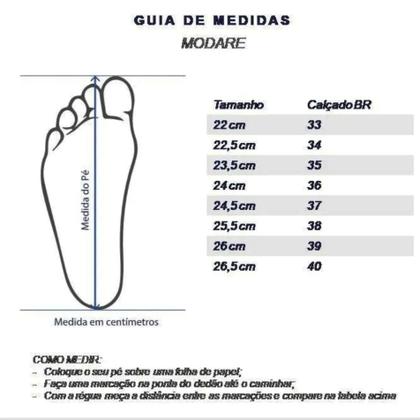 Imagem de Sandalia Modare Ultra Conforto Coleção 2025