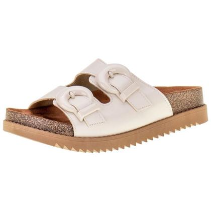 Imagem de Sandália  Moleca Feminina Flatform Camurça 5500.103