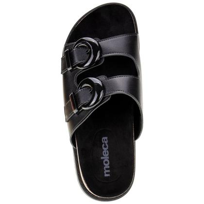 Imagem de Sandália  Moleca Feminina Flatform Camurça 5500.103