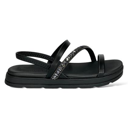 Imagem de Sandália Moleca Flatform Casual 5490.104 Preto