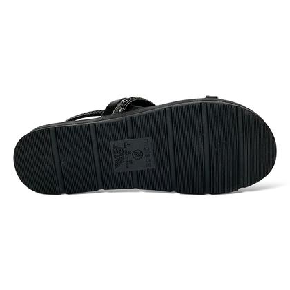 Imagem de Sandália Moleca Flatform Casual 5490.104 Preto