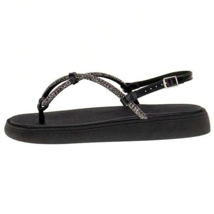 Imagem de Sandália Moleca Flatform Com Brilhos