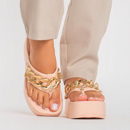 Imagem de Sandália Nuvem Eva Plataforma Feminino Adulto Elegante