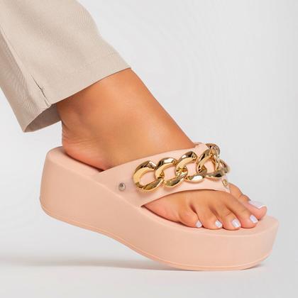 Imagem de Sandália Nuvem Eva Plataforma Feminino Adulto Elegante