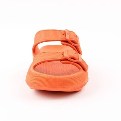 Imagem de Sandália Ortopédica Fly Feet Nuvem City (Laranja) - Orthopauher