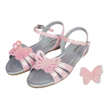 Imagem de Sandália pampiliinfantil borboleta aurora holográfico 698013