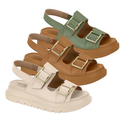 Imagem de Sandalia Papete Com tiras autocolantes Ortopedica Massageadora 7200102