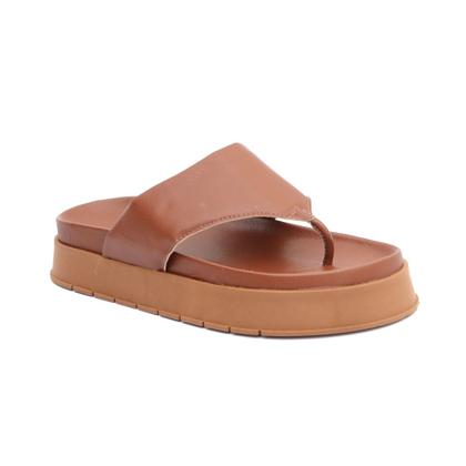 Imagem de Sandália Papete Feminina Flatform de Dedo com Sola Alta Conforto e Estilo Verão e Dia a Dia