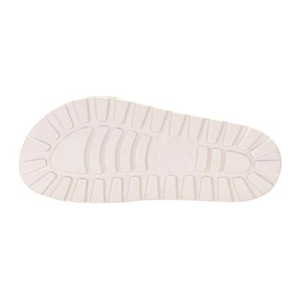 Imagem de Sandália Papete Feminina Moleca  Fivela Off White