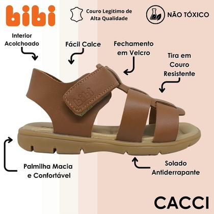 Imagem de Sandália Papete Infantil Menino Fácil Calce Conforto Bibi