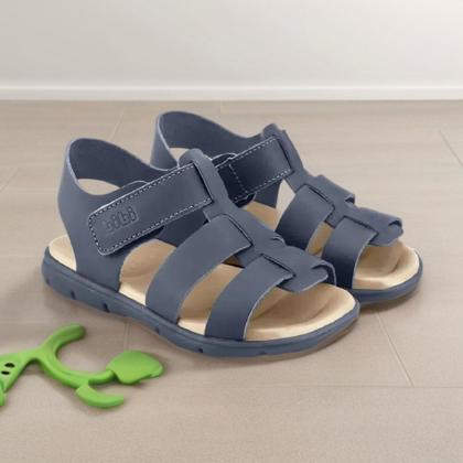 Imagem de Sandália Papete Infantil Menino Fácil Calce Conforto Bibi