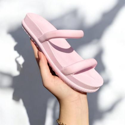 Imagem de Sandália Papete  Injetada Feminina Estilosa e Confortável solado Antiderrapante