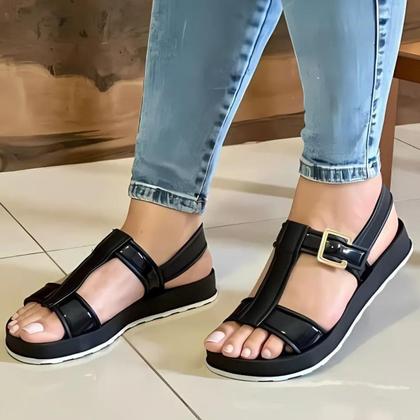 Imagem de Sandália Papete Injetada Percata Confortável Com Fivela