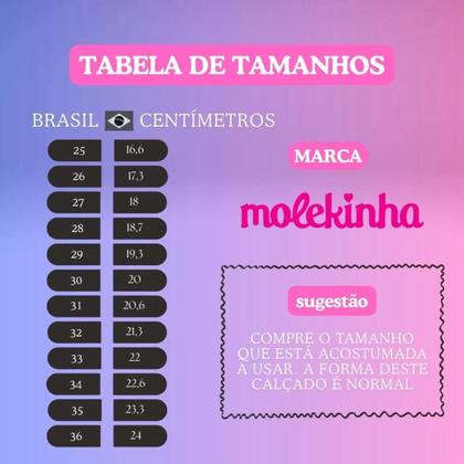 Imagem de Sandália Papete Molekinha Preta de Strass 2358.108