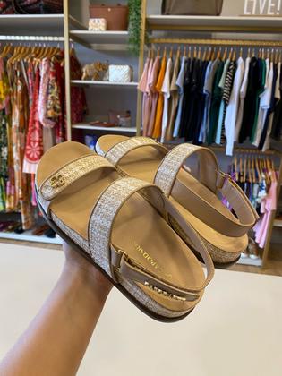 Imagem de Sandália papete tweed capodarte 4018957 - 35 - seda