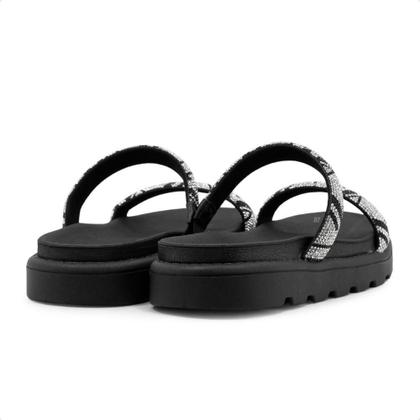 Imagem de Sandália Papete Vizzano Pronta Strass Feminina