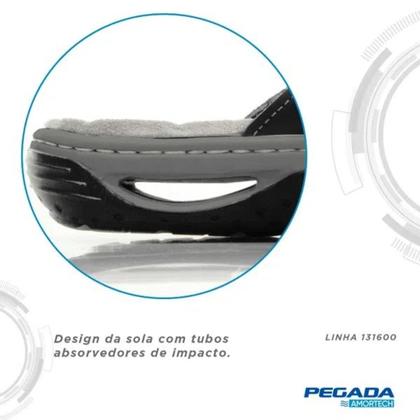 Imagem de Sandália Pegada Papete Masculina Couro Anilina Ref: 131662