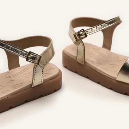 Imagem de Sandália Pepete Baby Flat Meninas Leds Color Molekinha 2741.200.14710