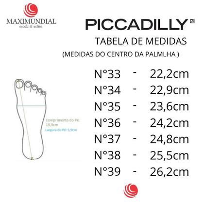 Imagem de Sandália Piccadilly Feminina Com Glitter