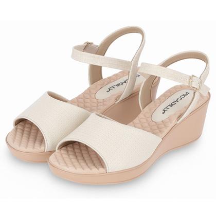 Imagem de Sandalia Piccadilly Original Feminina Joanete Anabela Esporao Fascite Plantar Slide Ortopedica Casual Conforto