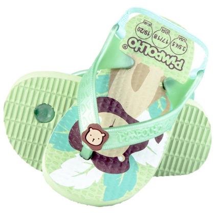 Imagem de Sandália Praiana Baby Verde Leão Menino Pimpolho