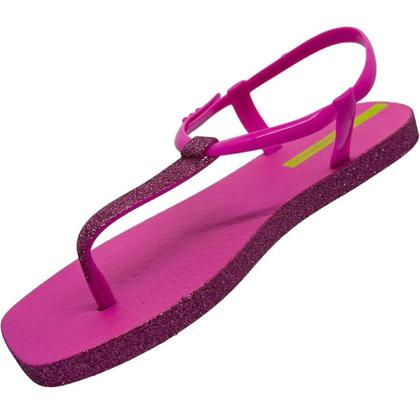 Imagem de Sandália Rasteira Feminina Casual Dia a Dia Class Edge Glow Ipanema 27168