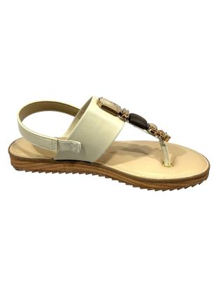 Imagem de Sandália Rasteira Feminina Com Pedrarias Modare Ultraconforto 7141.120