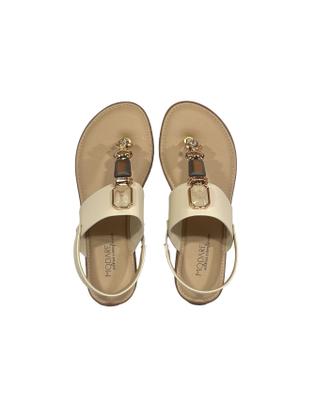 Imagem de Sandália Rasteira Feminina Com Pedrarias Modare Ultraconforto 7141.120