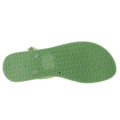 Imagem de Sandalia Rasteira Feminina Tiras de Dedo Terra e Água