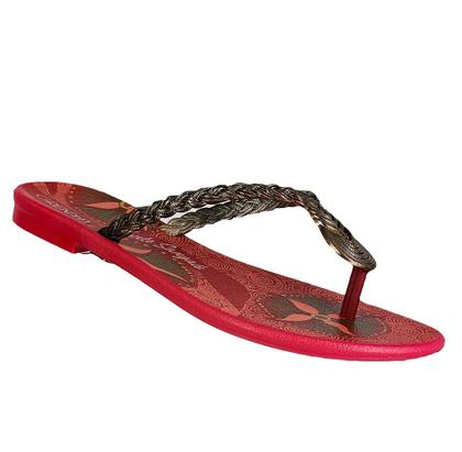 Imagem de Sandália Rasteira Grendha Ivete Sangalo Axé com Pedra