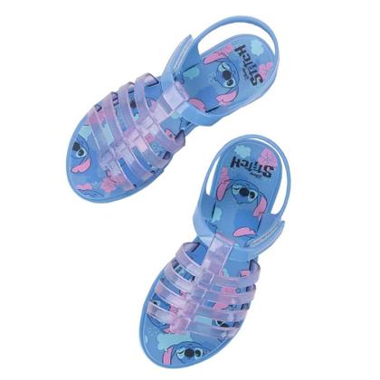 Imagem de Sandália Rasteira Infantil Menina Grendene Stich 23199 Azul