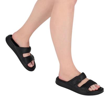 Imagem de Sandalia Rasteira Slide Piccadilly Original Feminina Nuvem  Marshmallow Ortopedico Eva Chinelo Esporao Fascite Plantar Calce Facil
