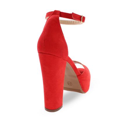 Imagem de Sandália Salto Alto Grosso Meia Pata Feminina P35