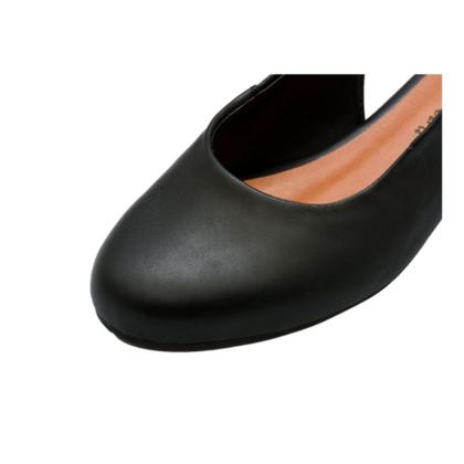 Imagem de Sandália Salto Baixo Grosso 3cm Luiza Sobreira Preta Mod. 2152