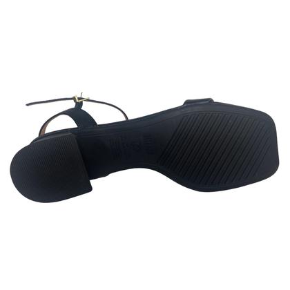 Imagem de Sandália Salto Bloco Casual Feminina Vizzano 6454111 Preto