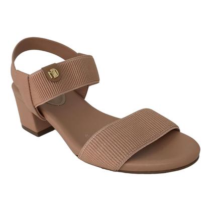 Imagem de Sandália Salto bloco Modare elastico calce facil