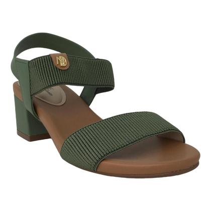 Imagem de Sandália Salto bloco Modare elastico calce facil