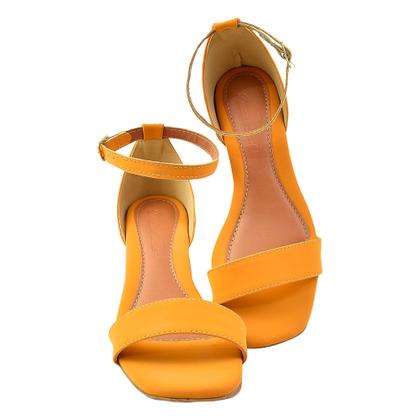 Imagem de Sandália Salto Bloco Quadrado Donna Santa Tradicional 42.002