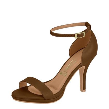 Imagem de Sandália Salto Fino Casual 6210.1019 Vizzano - Marrom/Café